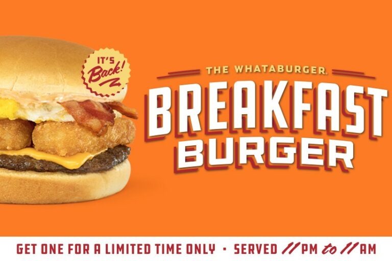 What Time Does Whataburger Start Serving Breakfast? Find Out!